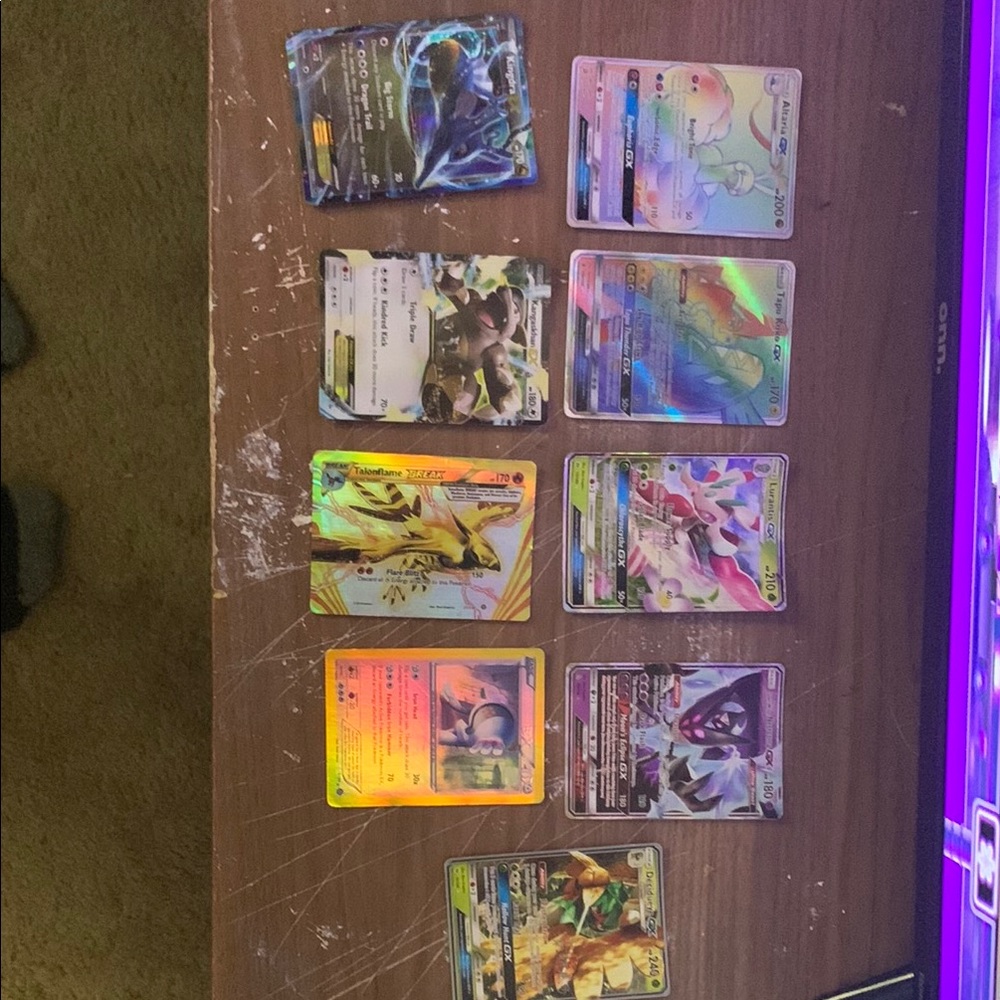 Rare pokemon card all in mint condition